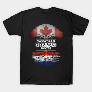 Canadian Grown With Paraguayan Roots - Gift for Paraguayan With Roots From Paraguay T-Shirt